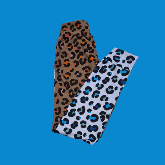 Leggings - Leopard Mash Up