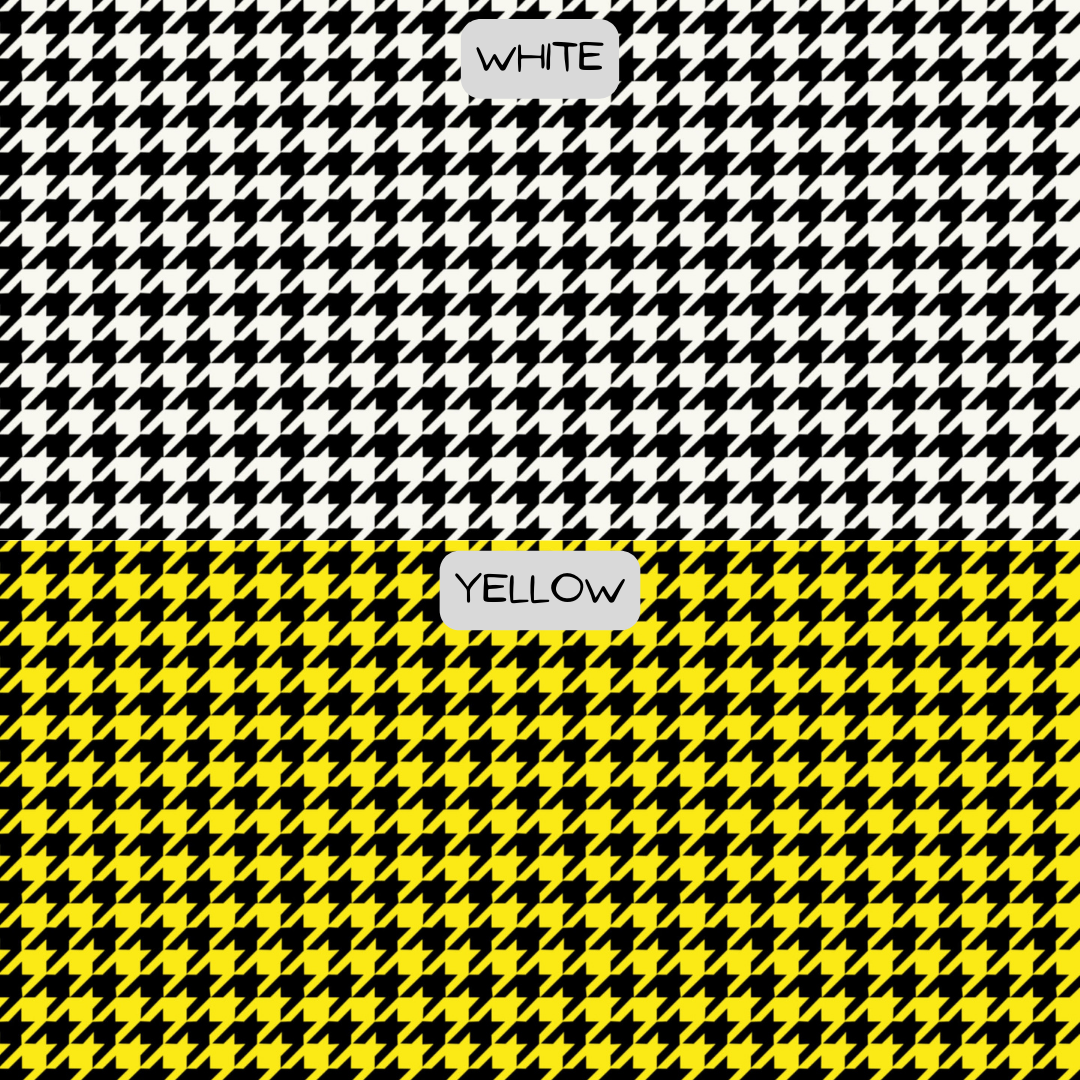 Houndstooth - Various Colour Options