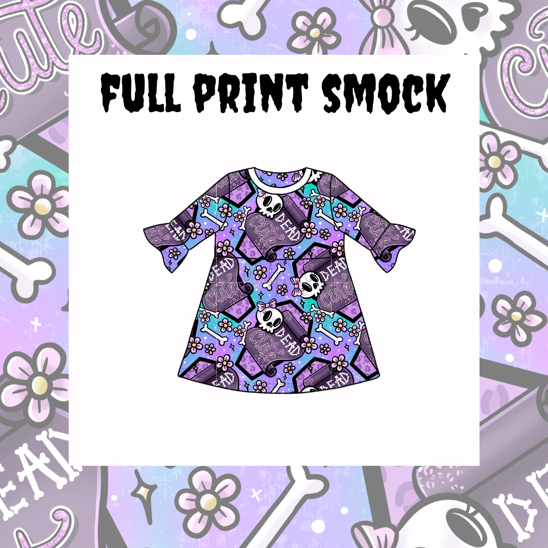 Smock Dress (Full Print) - Kids