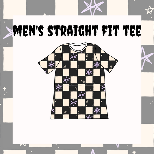 Men's Straight Fit Tee - Adults