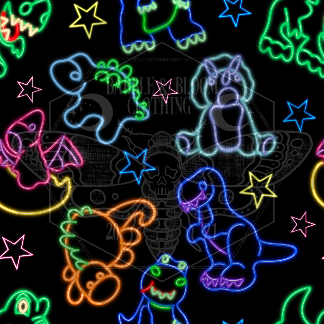 Neon Dinos