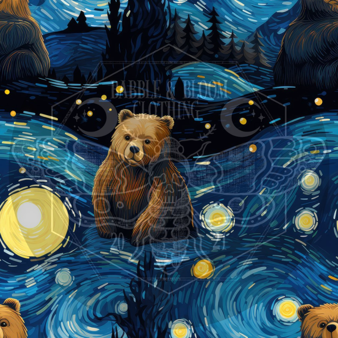 Starry Night Bear