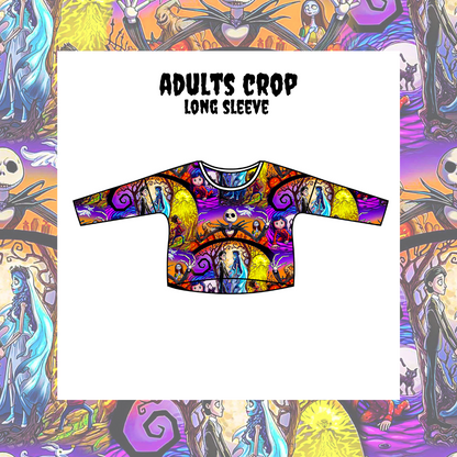 Oversized Crop Tee - Adults